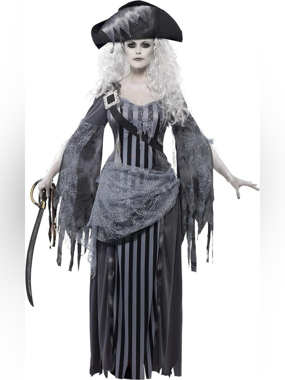 Smiffys Ghost Ship Princess Costume size small